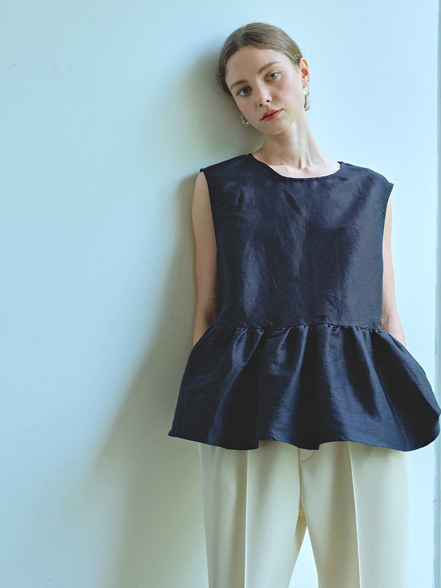 4月中旬発売　Blouse LA0166 Navy