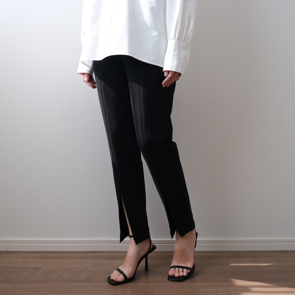 Front slit pants （LA1090）