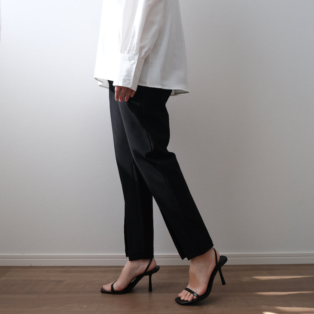 Front slit pants （LA1090）