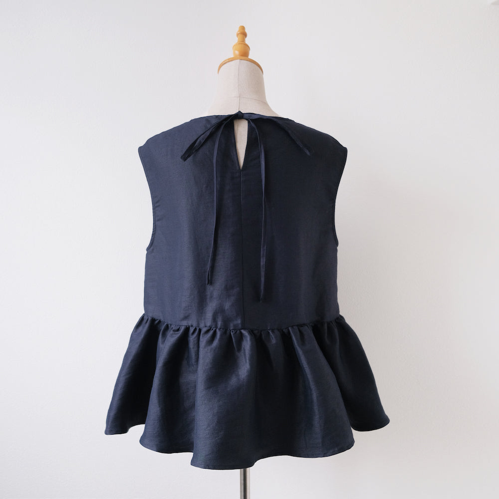 4月中旬発売　Blouse LA0166 Navy