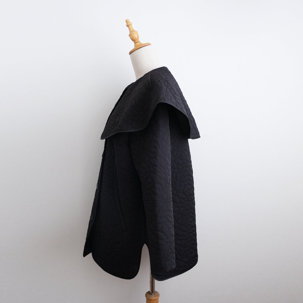 Quilting cape coat（LA3032）