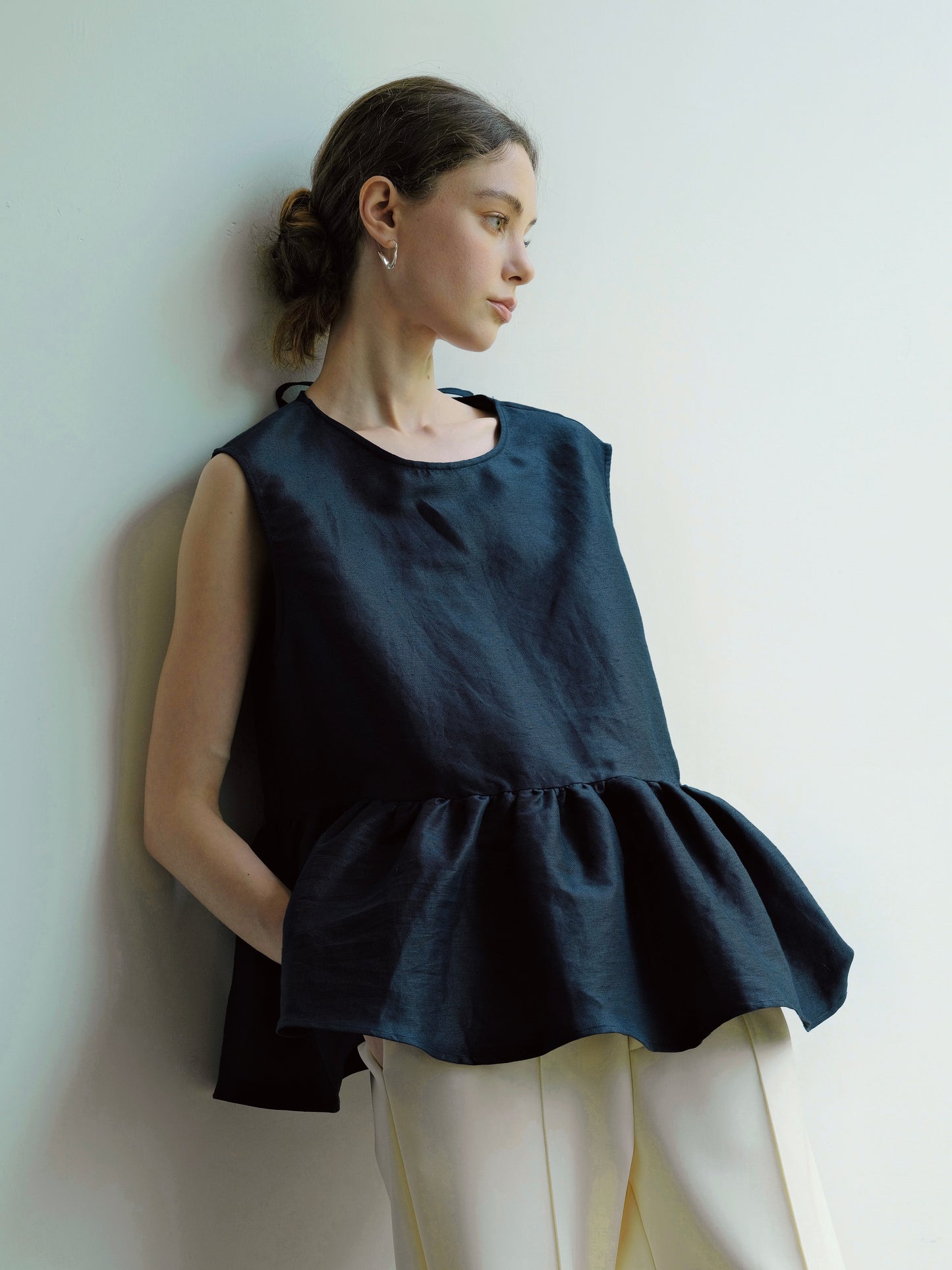 4月中旬発売　Blouse LA0166 Navy