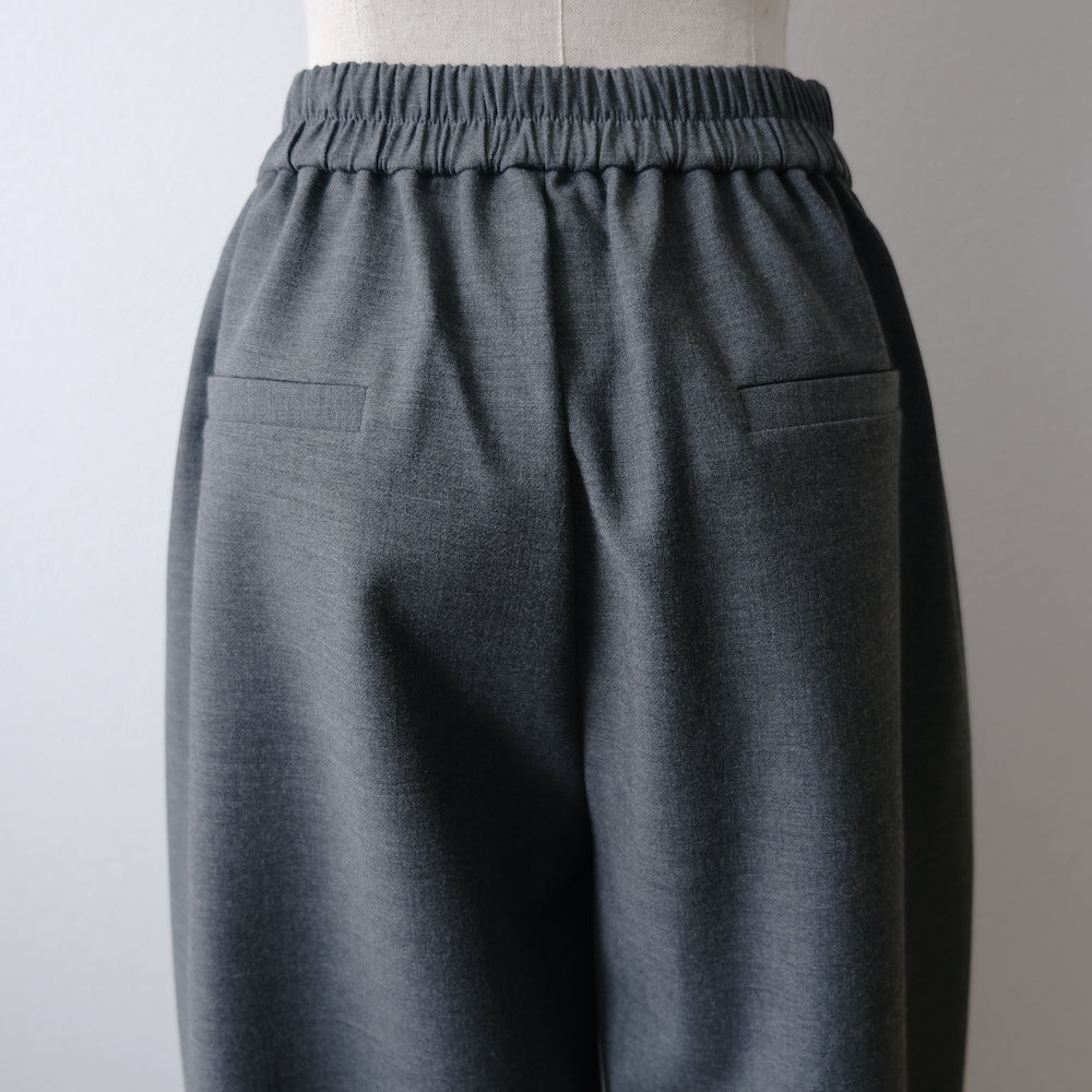 Elastic waist pants gray LA1088